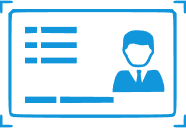 二代身份证件识读，可进行人脸识别采集、人证核验，完成身份信息核实。